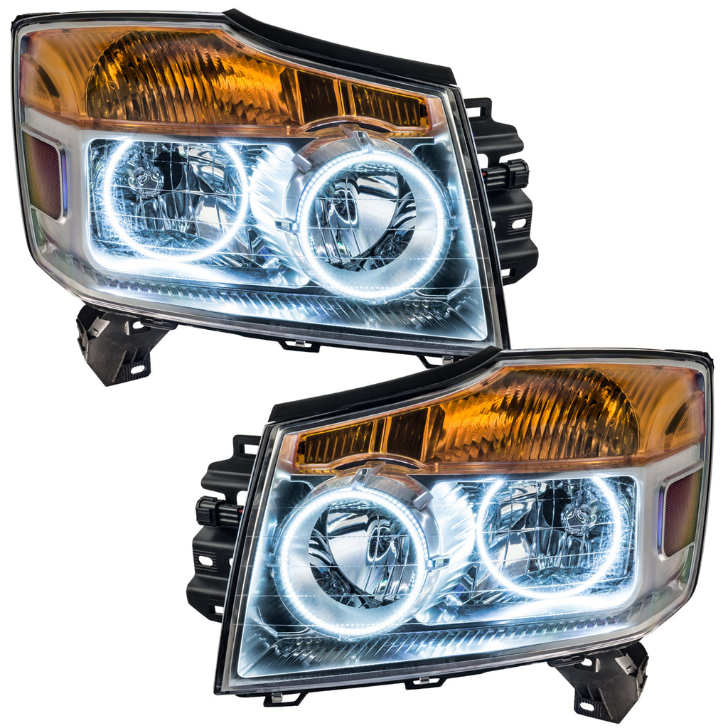 2008 2015 Nissan Armada Pre Assembled Halo Headlights ORACLE