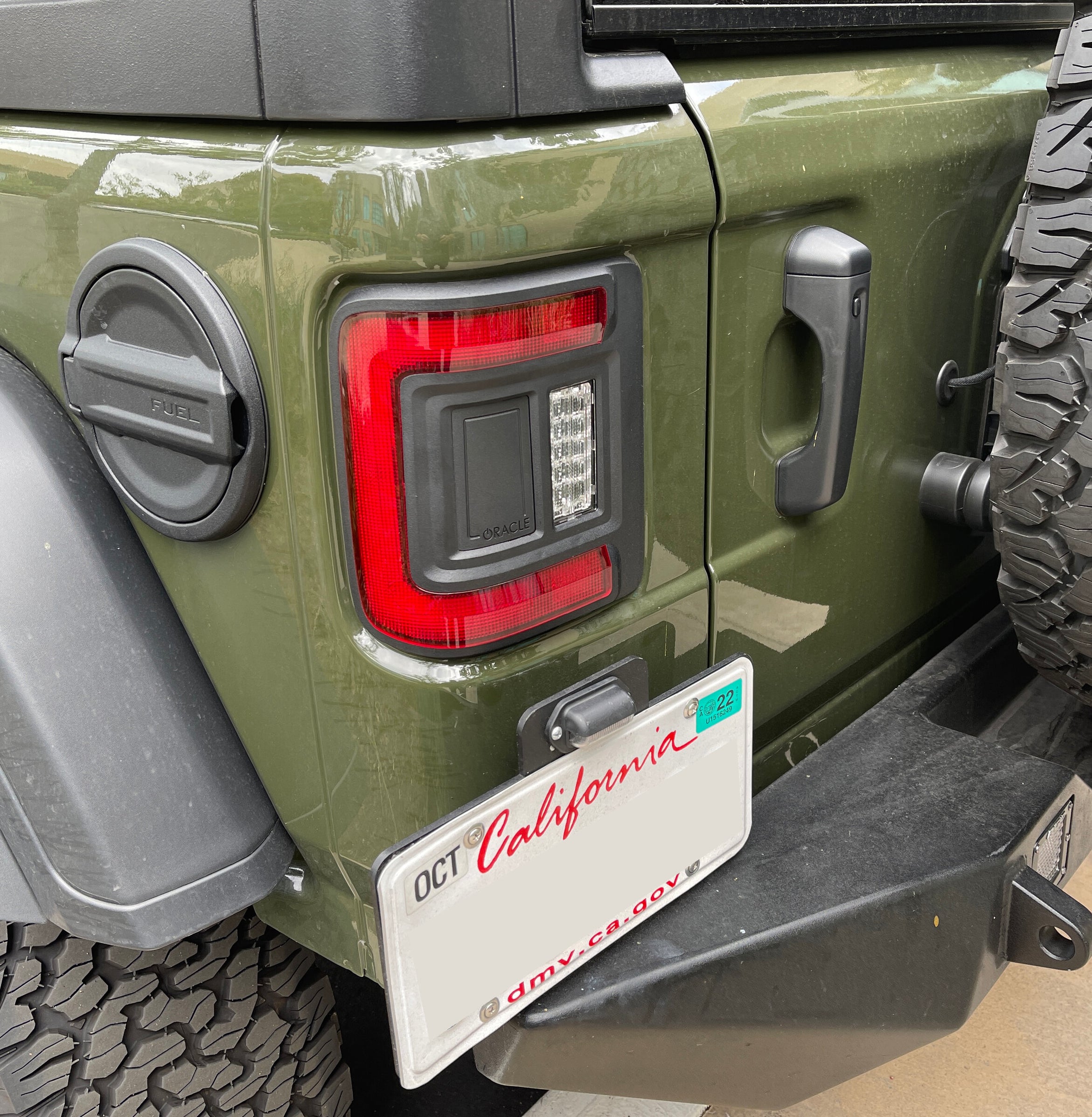 ORACLE Lighting Flush Mount LED Tail Lights for Jeep Wrangler JL