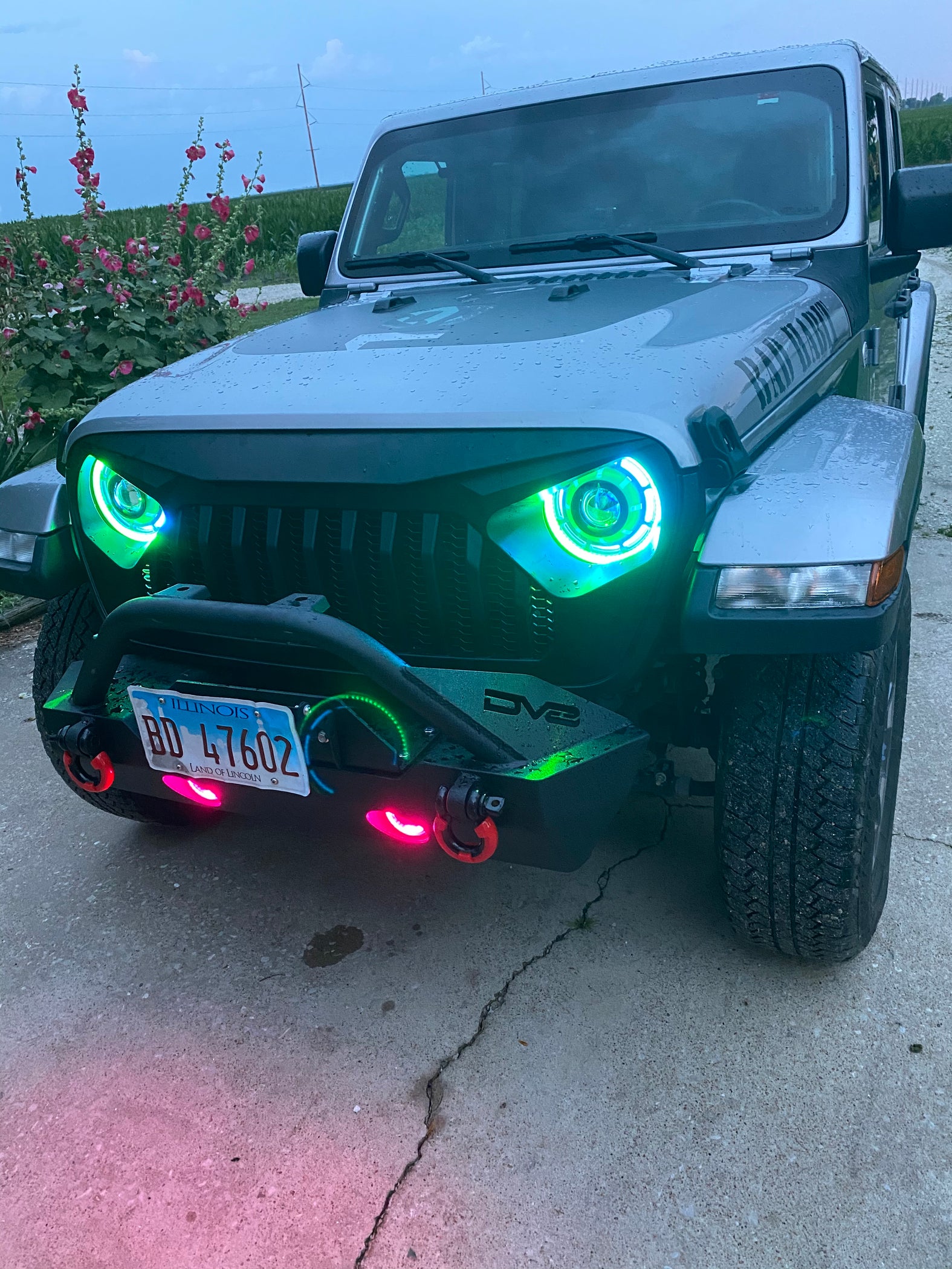 Oculus™ ColorSHIFT® Bi-LED Projector Headlights For Jeep JL / Gladiator ...